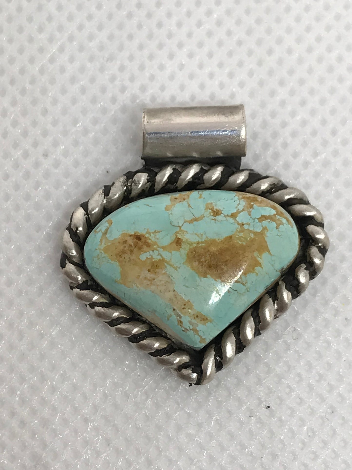 Nevada Royston Turquoise and Sterling Necklace