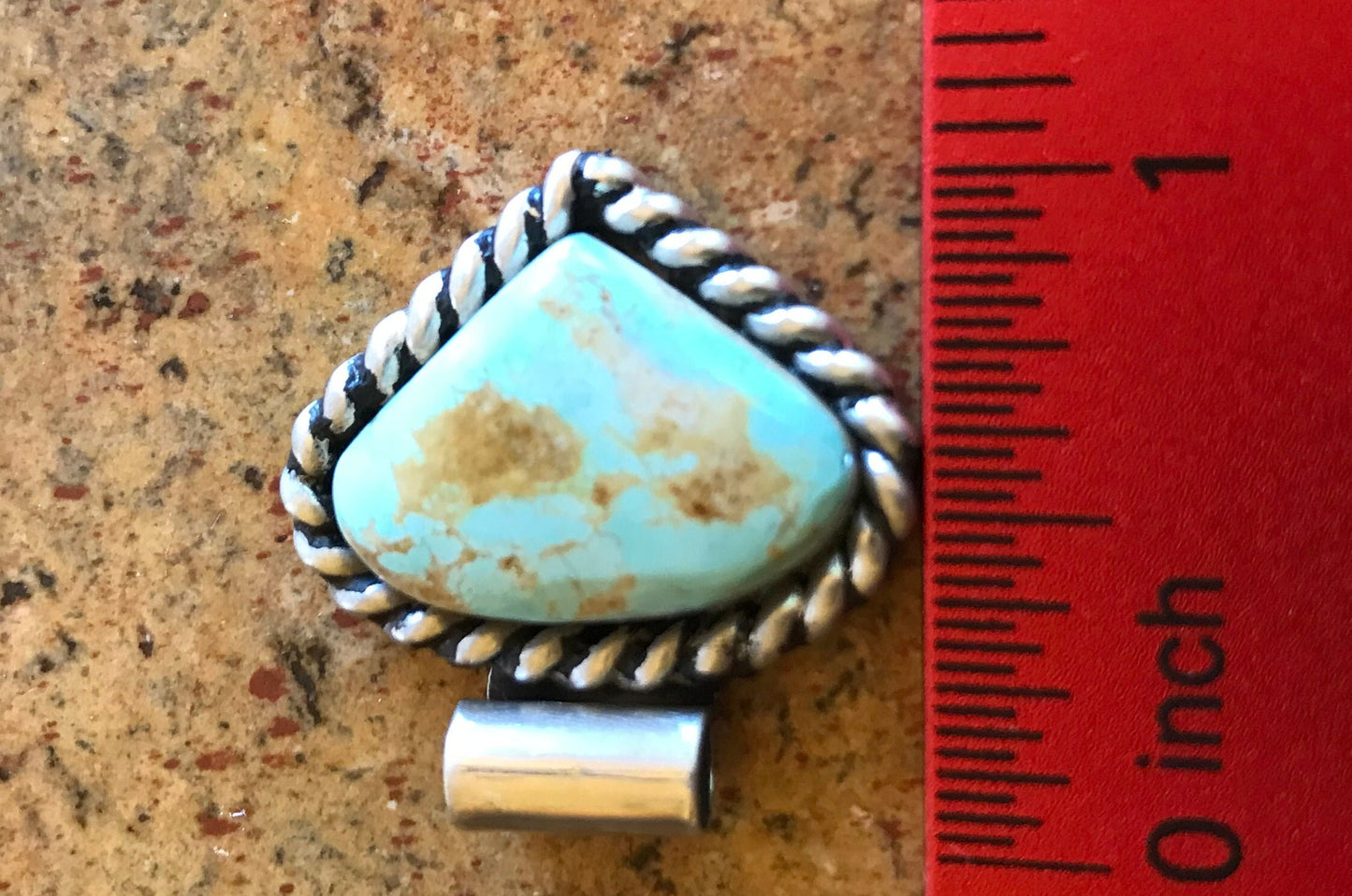 Nevada Royston Turquoise and Sterling Necklace