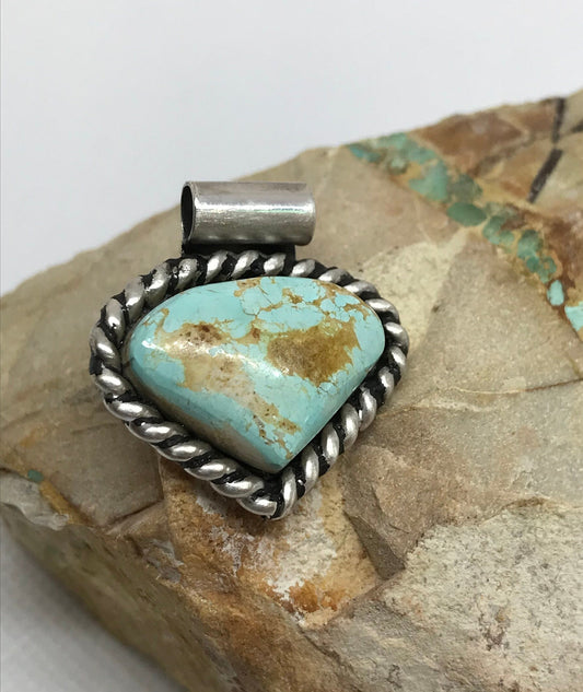 Nevada Royston Turquoise and Sterling Necklace